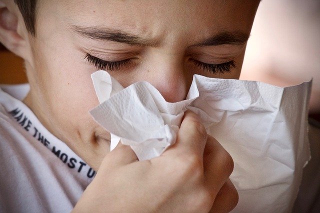 大幅に緩和された子供のアレルギー症状